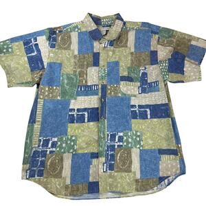 Vintage Marc Daniels Hawaiian Camp Shirt - XXL